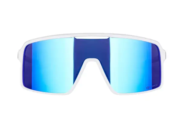 Force Static cycling glasses white/blue mirror lens