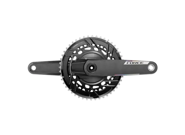 Sram Force E1 DUB cranks with power meter and chainrings 50/37 t.