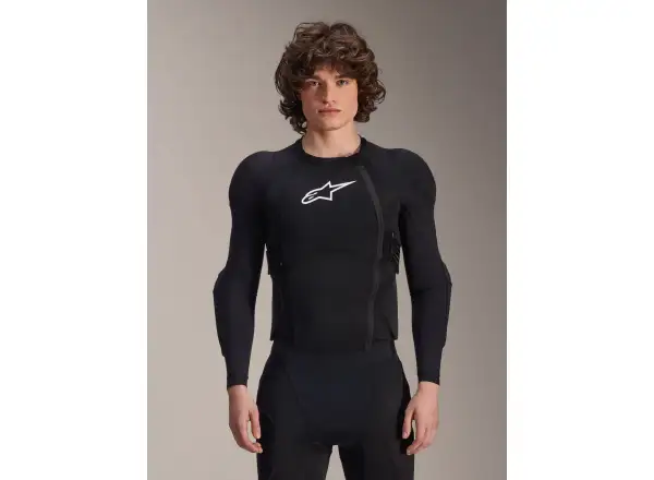 Alpinestars A-Impact Plasma Protection protective jacket Black/White