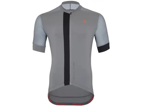 Silvini Carnio men's jersey short sleeve Grey/Black