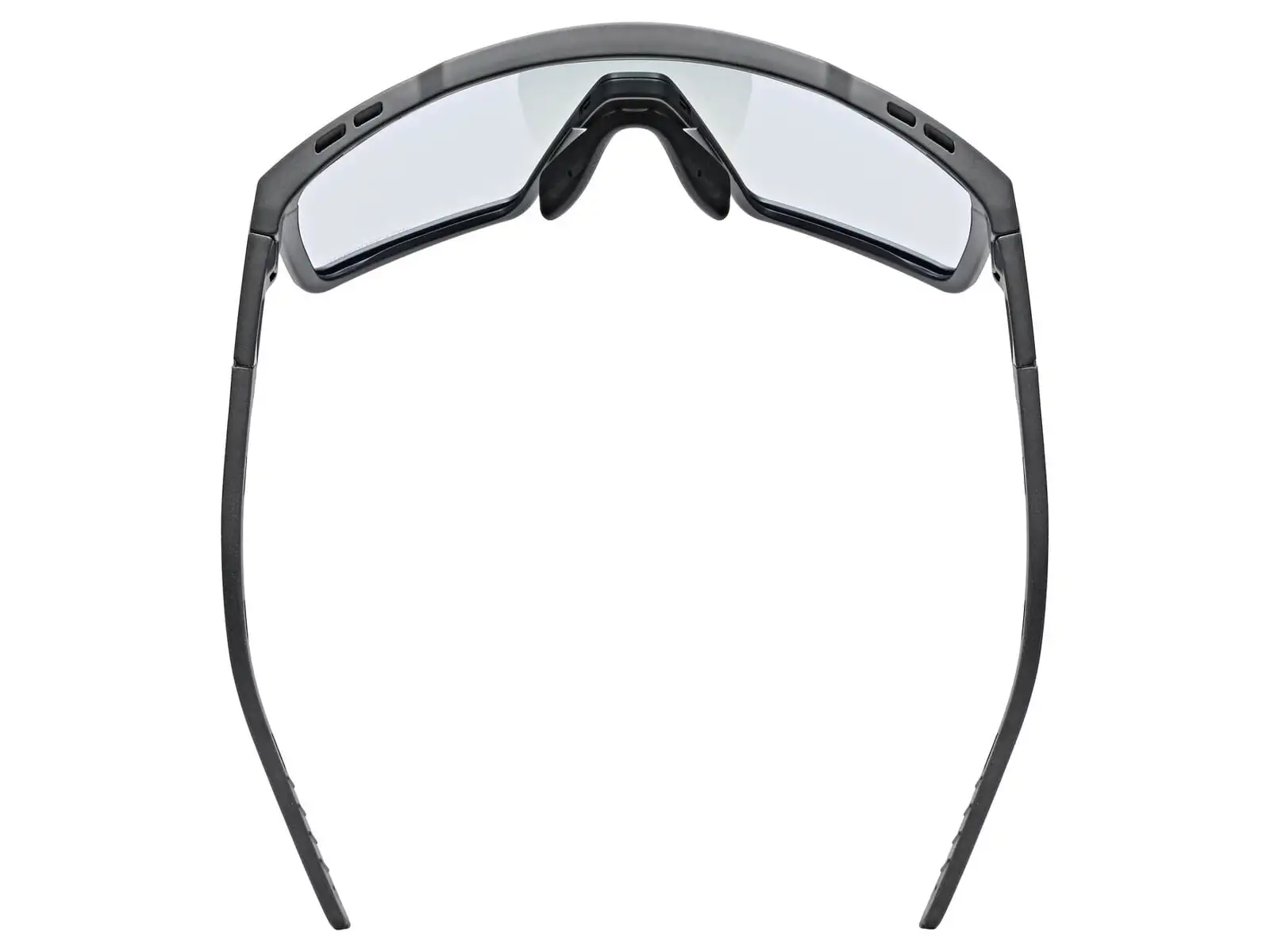 Uvex MTN Perform S Variomatic glasses Black Matt/LTM. Blue