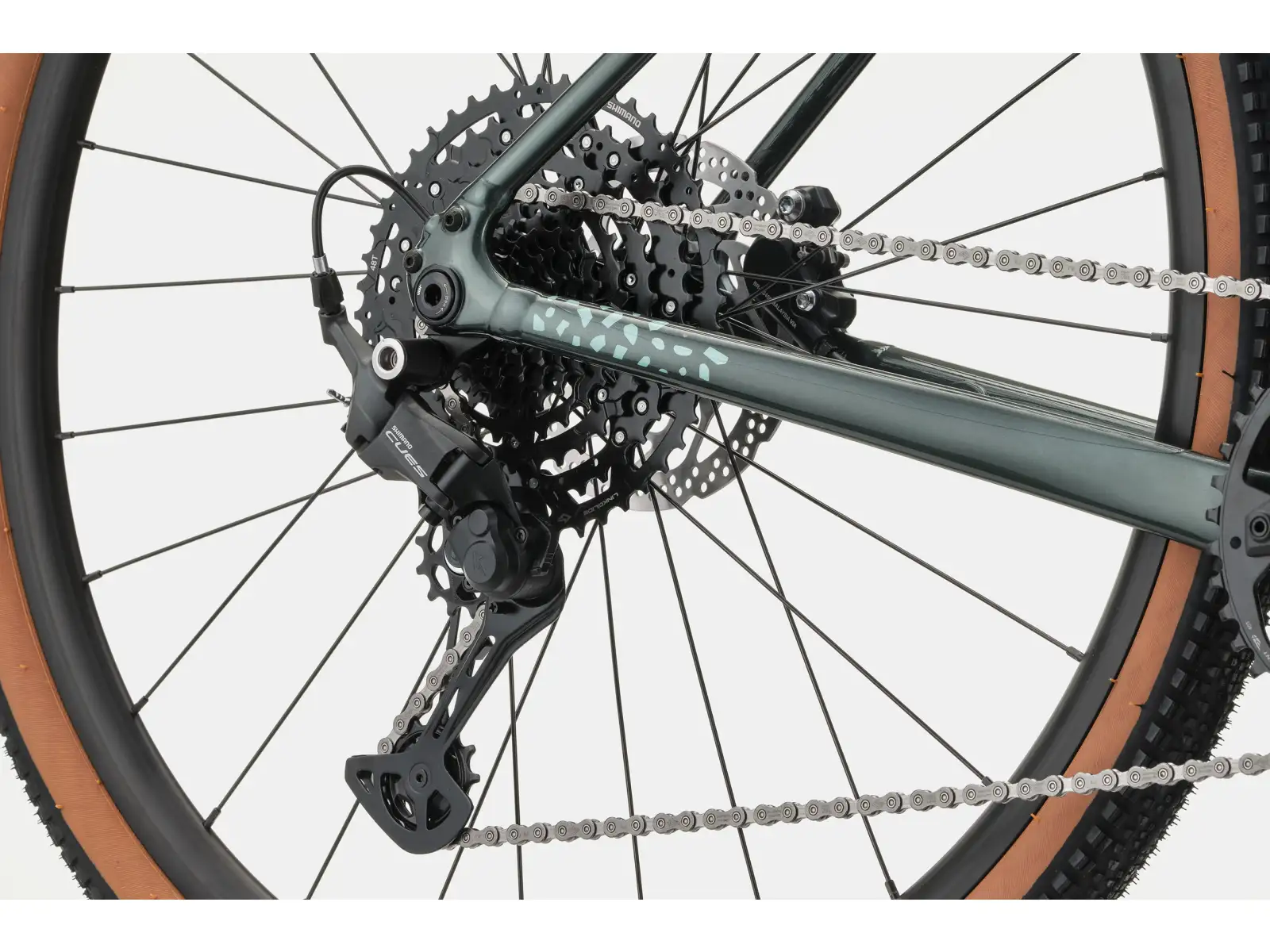 Cannondale Topstone CAAD 3 CUES 1X gravel bike Tech Green