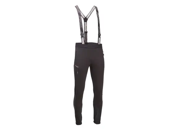 Silvini Alzaro men's pants with bib Black