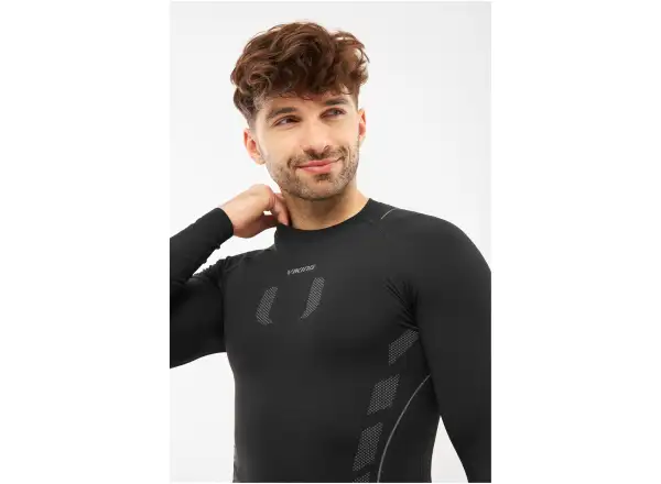 Viking Eiger 2.0 men's underwear set Black/Grey