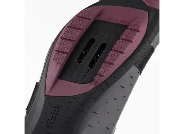 Fizik Terra Powerstrap X4 gravel men's cycling shoes Anthracite/Grape