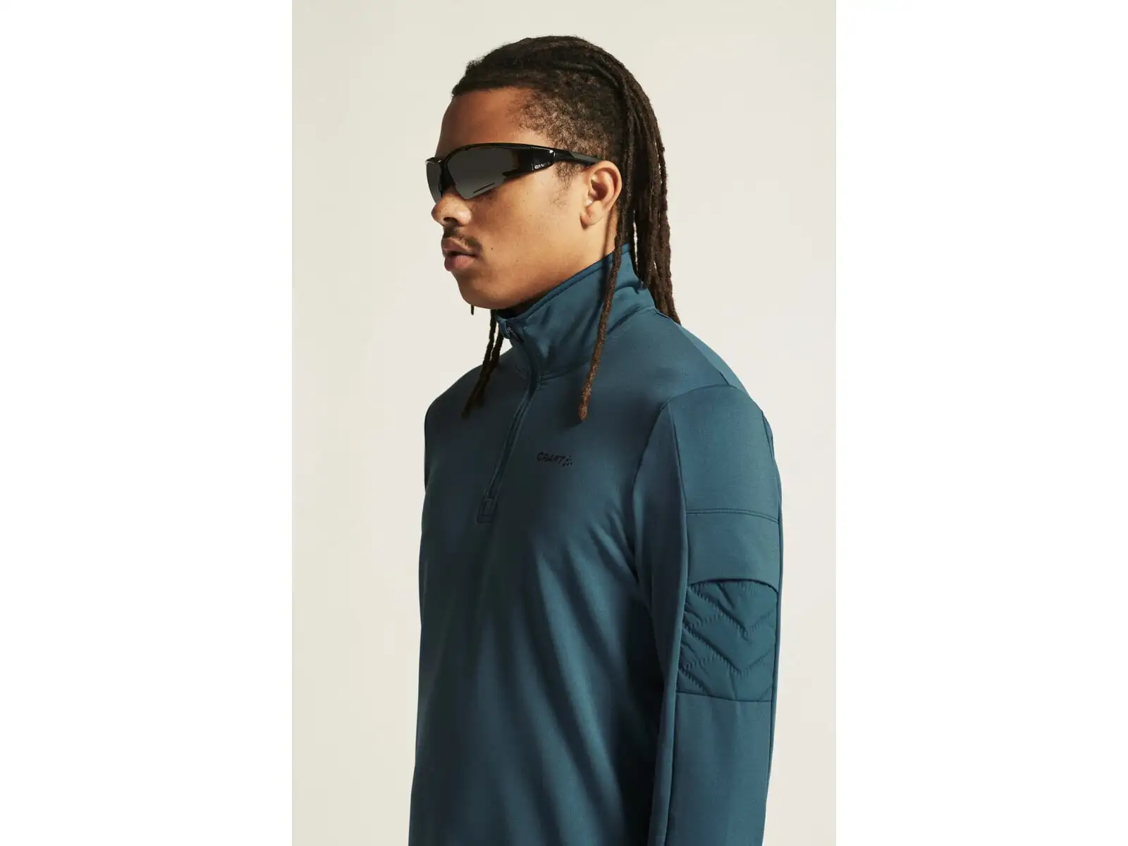Craft ADV SubZ men's running shirt long sleeve green