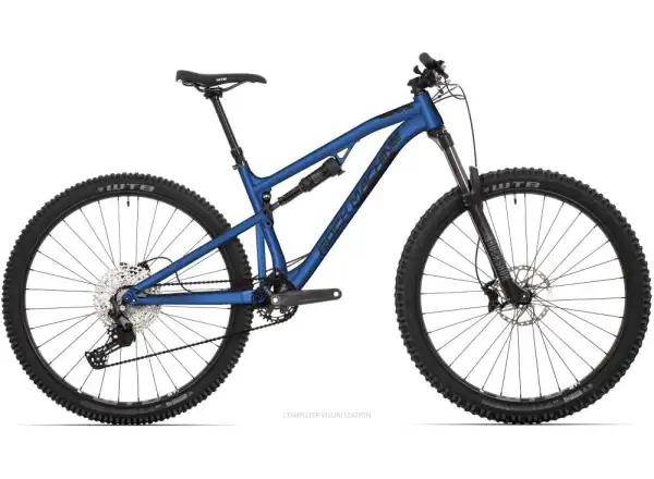 Rock Machine Blizzard TRL 30 29 full suspension bike metallic blue/black