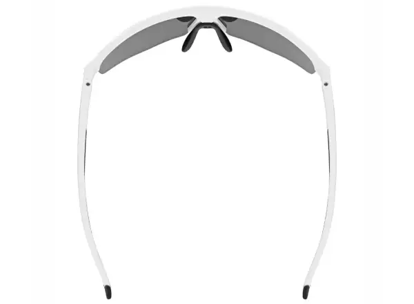 Uvex Axos Set glasses White Matt/Mirror Silver