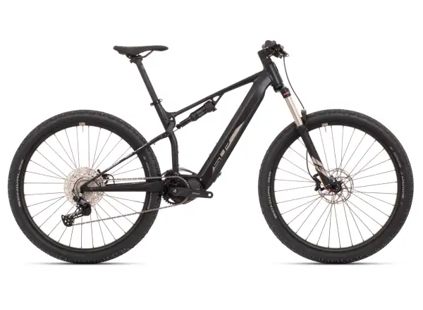 Superior eXF 8089 full suspension e-bike Matte Black/Chrome Silver
