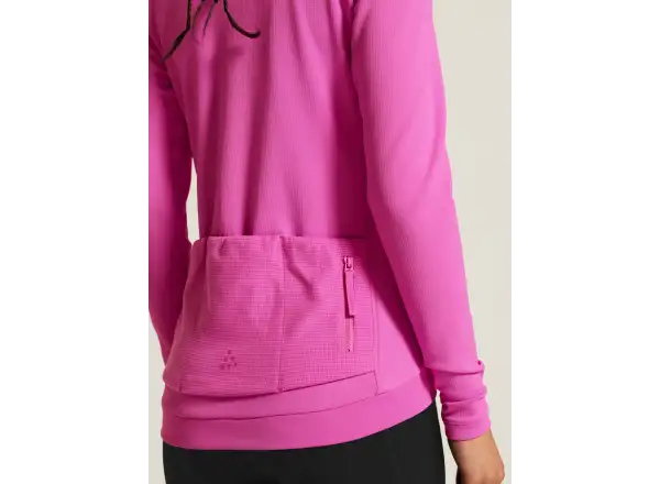CRAFT Bike SubZ LS 2 women's cycling jersey purple