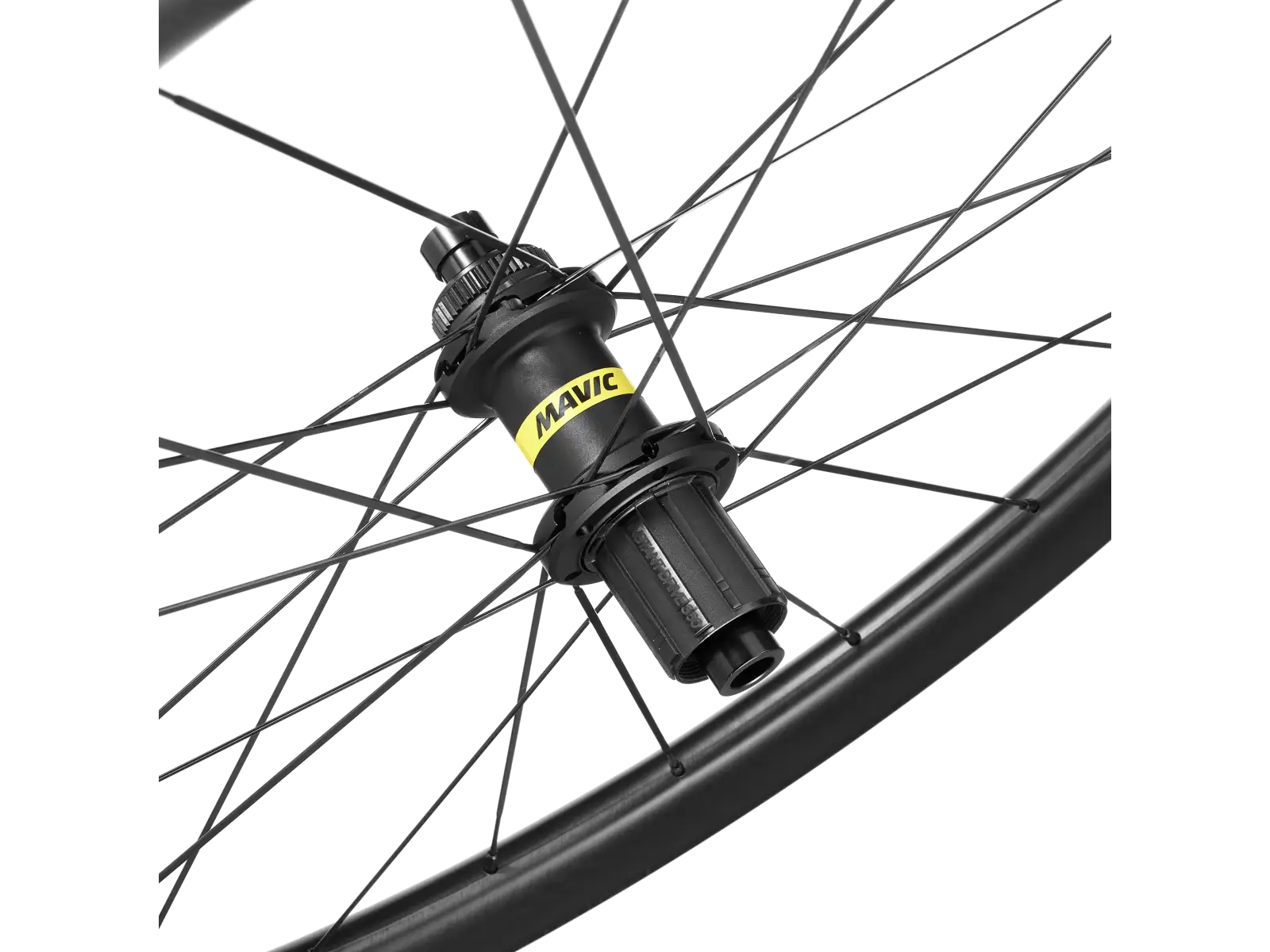 Mavic Cosmic SL 45 CL Disc road wheelset hub Shimano HG11