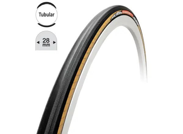 Tufo Hi-Composite Carbon tubular 28 mm beige