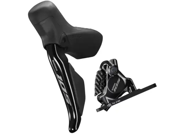 Shimano 105 ST-R7170 Di2 / BR-R7170 2-speed Shifter and Brake Lever and FM Front Calliper