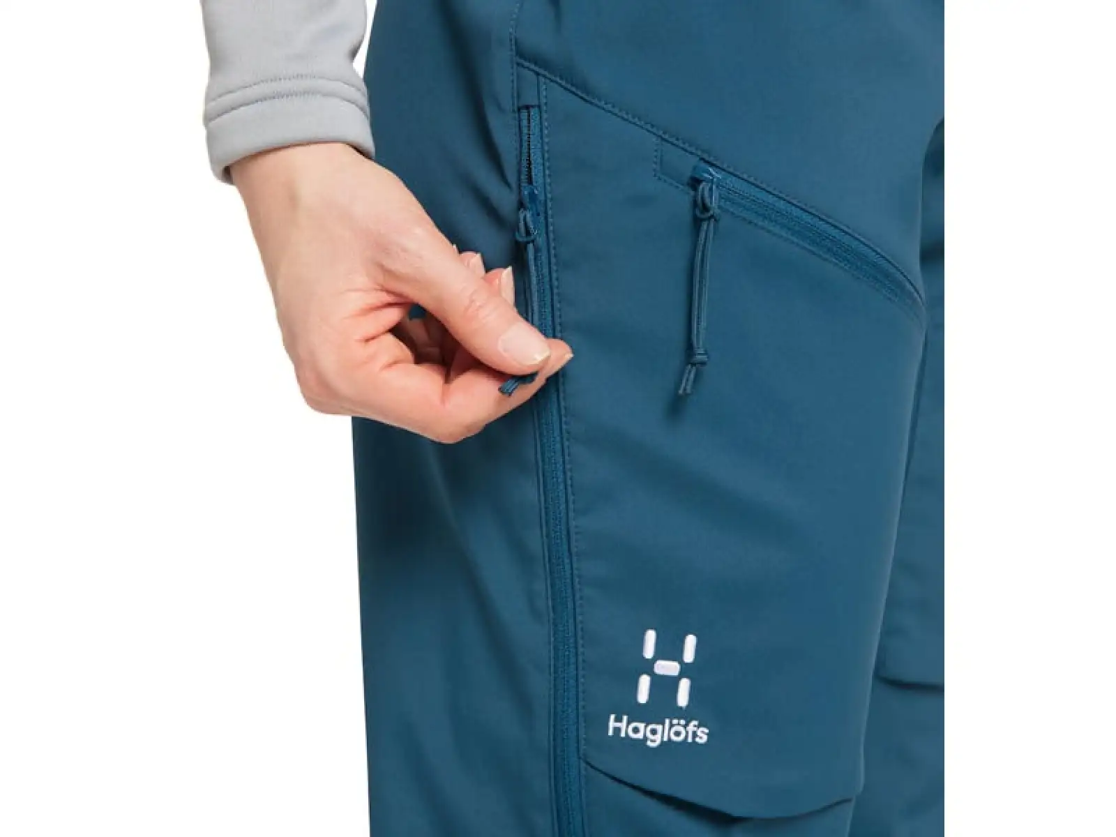 Haglöfs Tour Infinium women's pants modrá