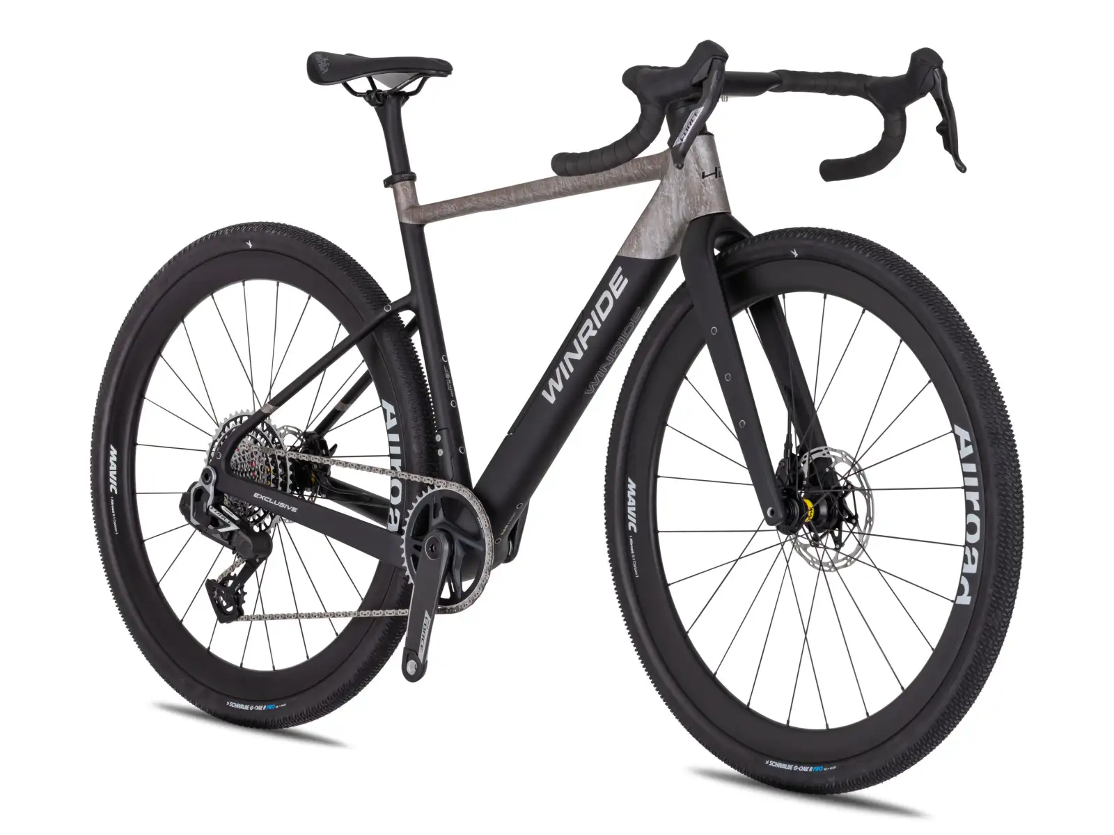 4Ever Winride Force gravel bike Moon Shadow