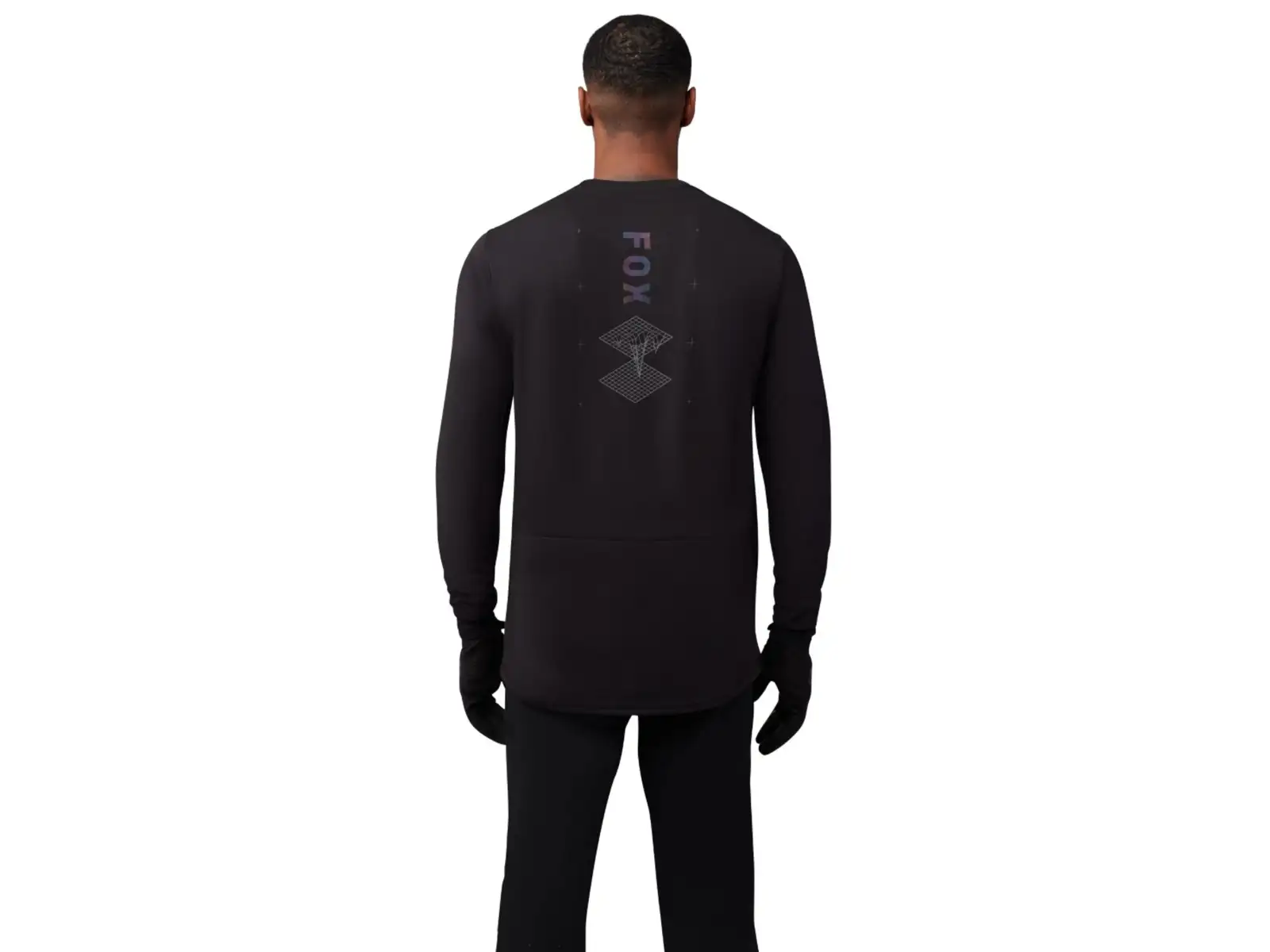 Fox Ranger Dr Md Lunar men's jersey long sleeve Black