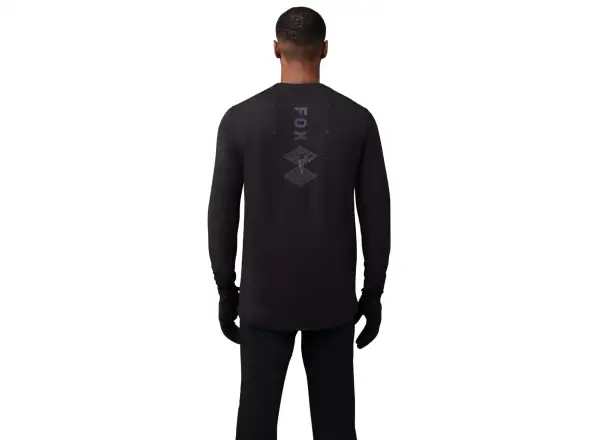 Fox Ranger Dr Md Lunar men's jersey long sleeve Black