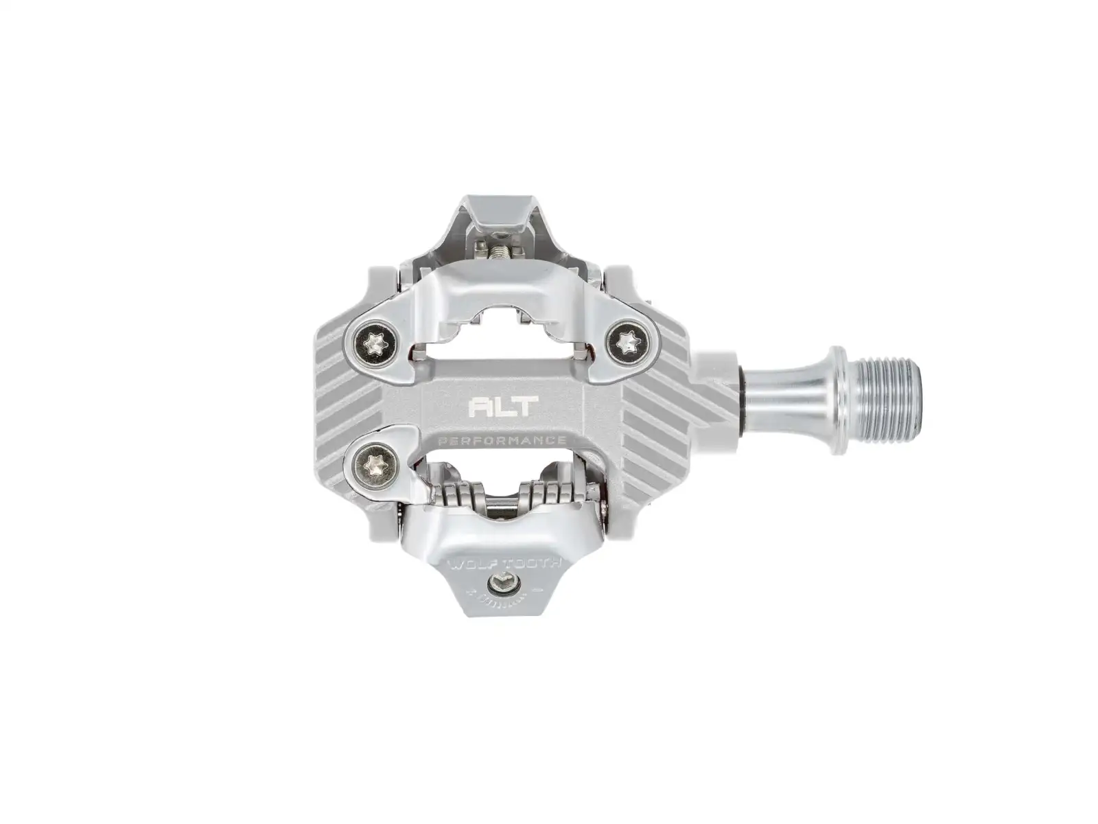 Wolf Tooth ALT XC Clipless Performance pedals raw silver