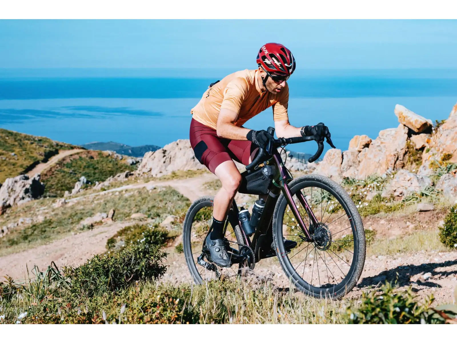 Castelli Unlimited Terra men's jersey short sleeve Honey