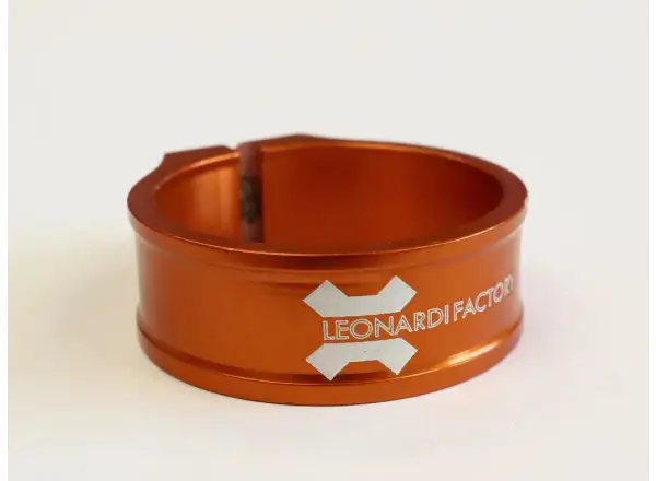 Leonardi Factory Collarino Reggisella seatpost clamp 34.9 mm orange