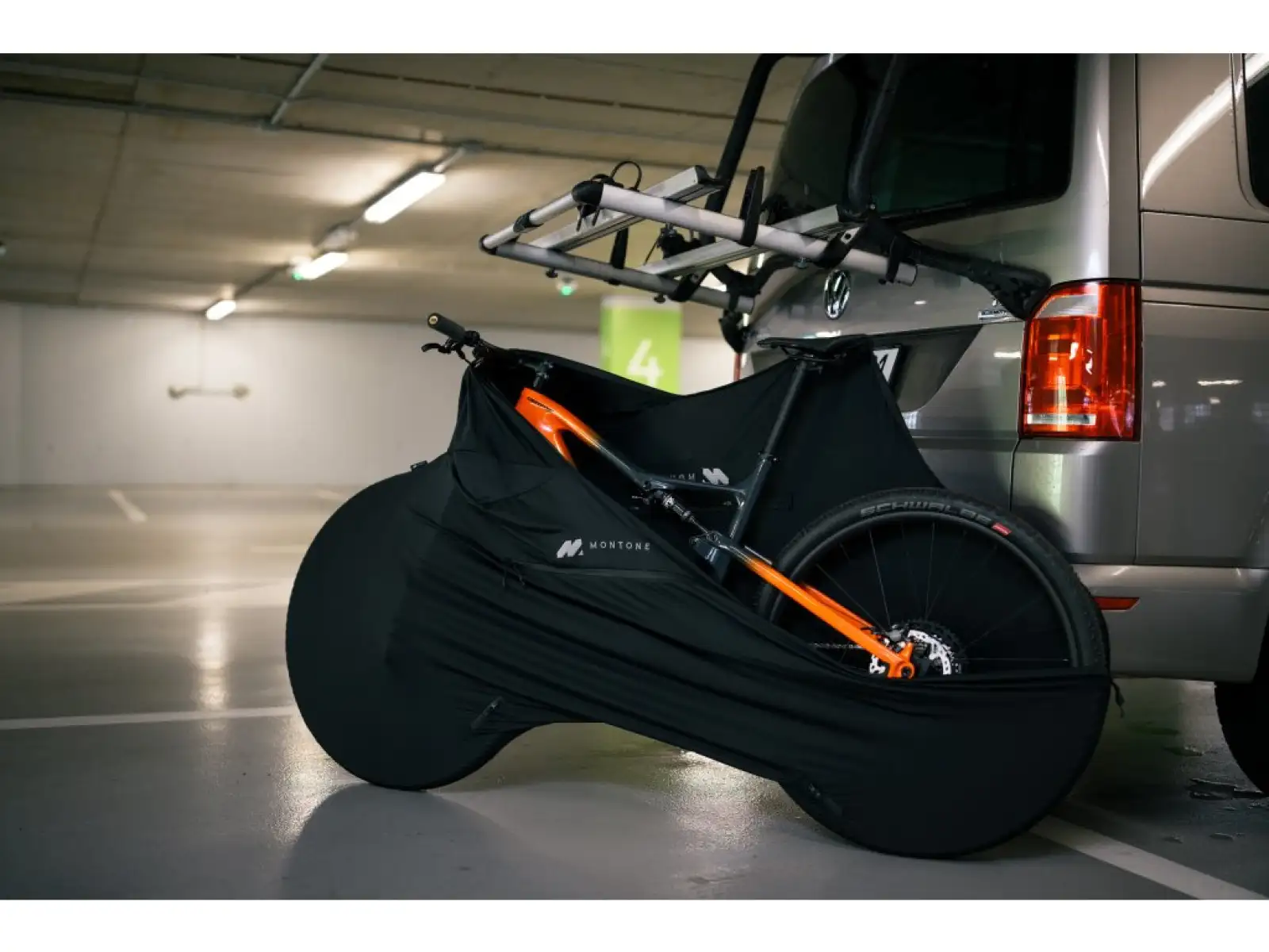 Montone bike mRoof bike protection for transport on roof rack