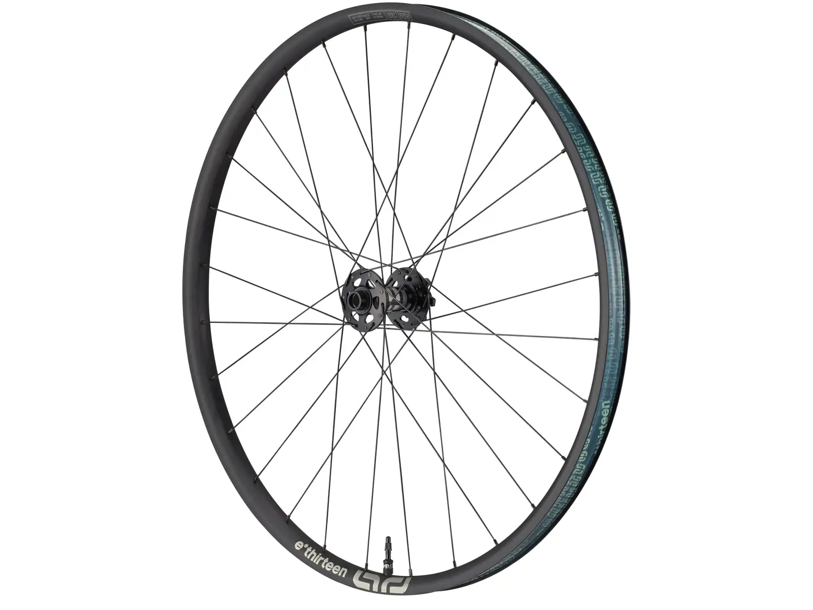 E-13 Sylvan Race Alloy Boost 27.5" front wheel Black