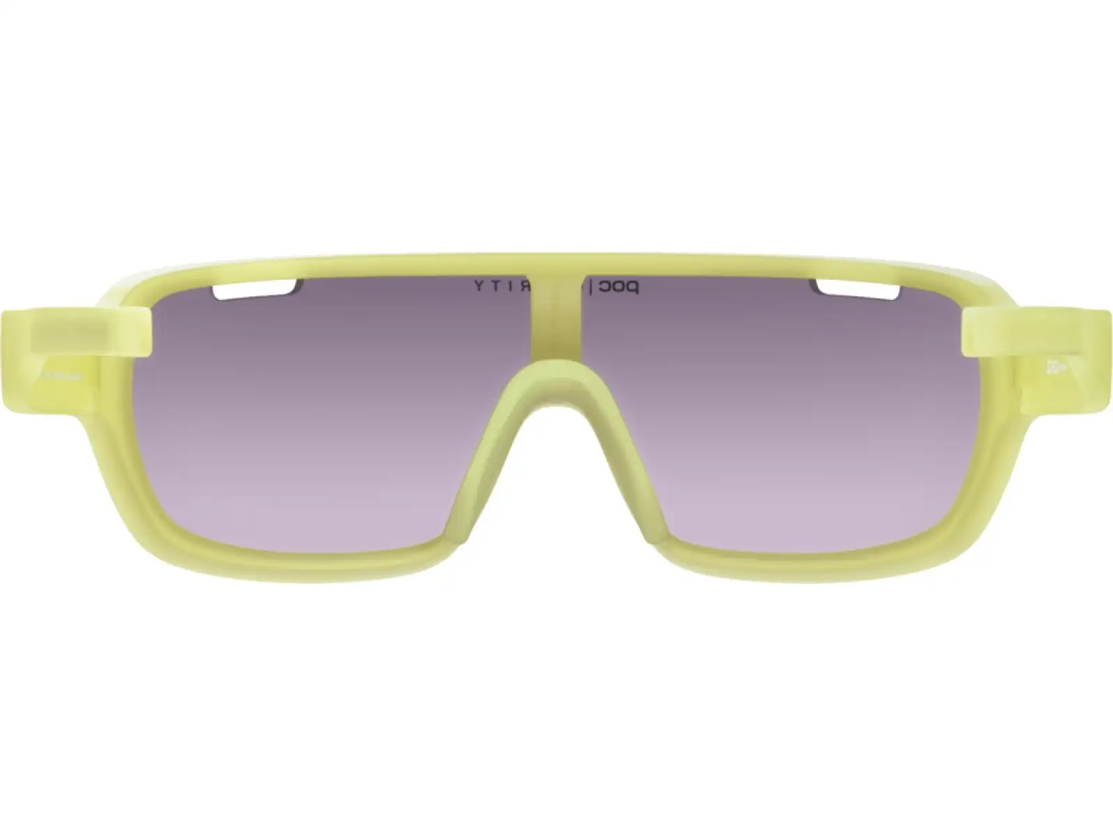 POC Do Blade cycling glasses Lemon Calcite Translucent