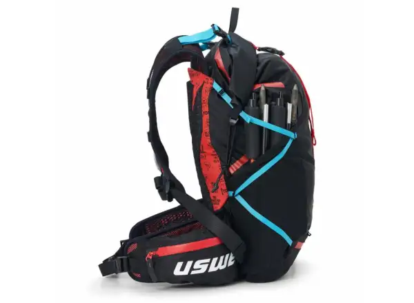 USWE Hajker 18 multisport backpack Carbon black 2x500ml size S
