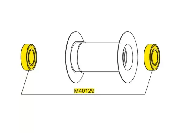 Mavic Bearing Kit for front hub (M40129)
