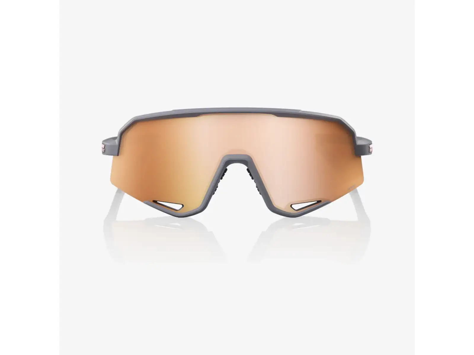 100% Slendale sunglasses Soft Tact Grey/HiPER Copper Mirror