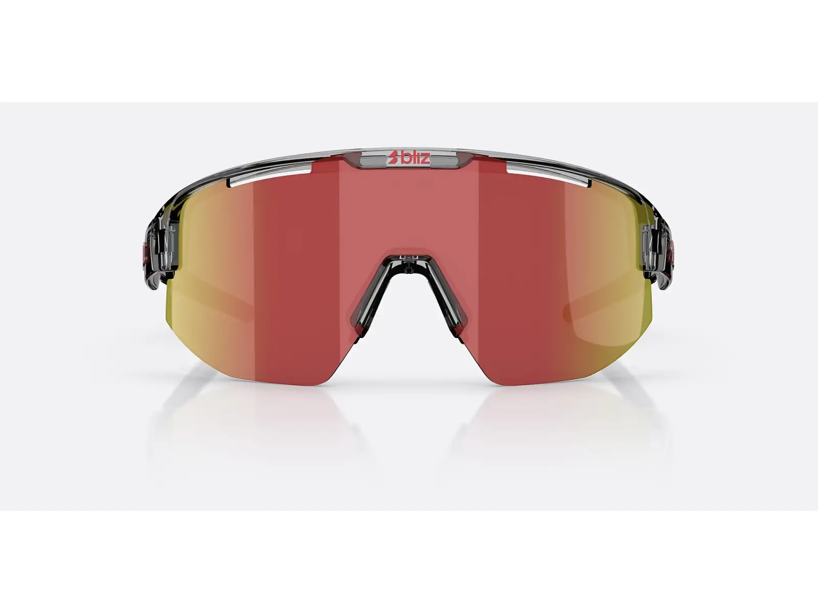 Bliz Matrix sunglasses Transparent Dark Grey/Brow Red Multi