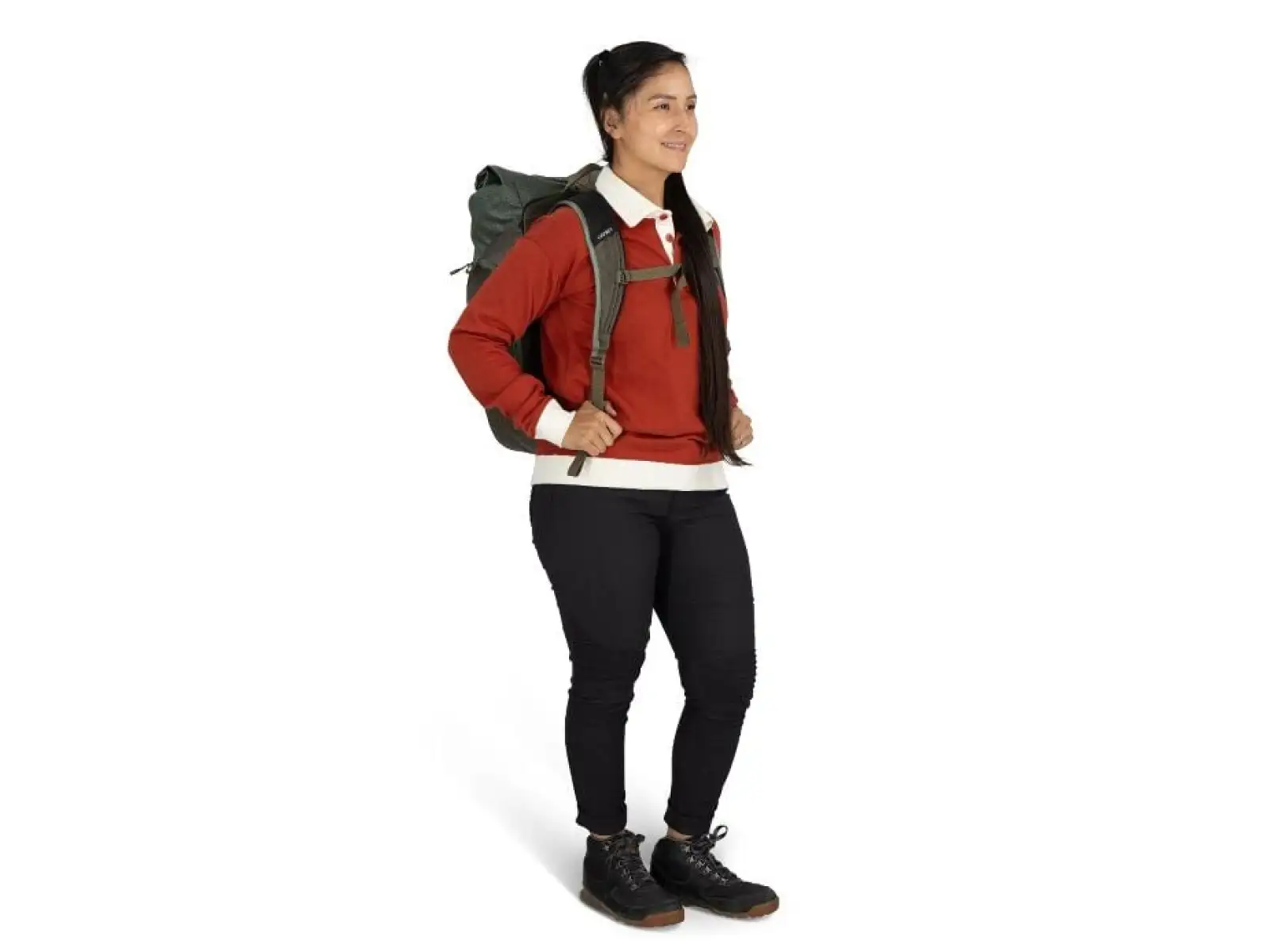 Osprey Transporter Roll Top backpack Raven Black