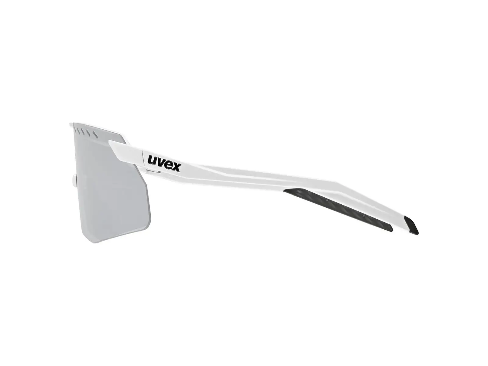 Uvex Pace Stage S sunglasses White Matt/Mirror Silver