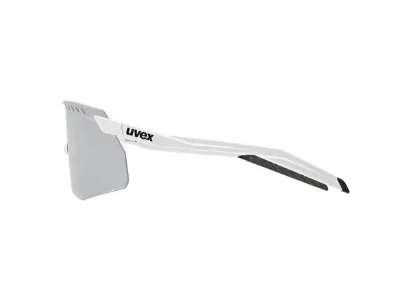Uvex Pace Stage S sunglasses White Matt/Mirror Silver