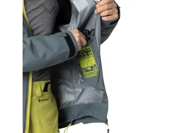 Dynafit Ridge Gore-Tex men's jacket Golden Lime