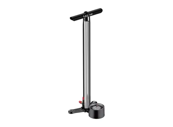 Lezyne CNC Floor Drive 3.5 pump Silver Gloss