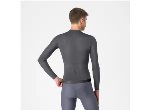 Castelli Espresso 2 men's jersey long sleeve Smoky Gray