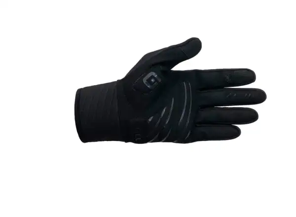 Alé Windprotection long cycling gloves black