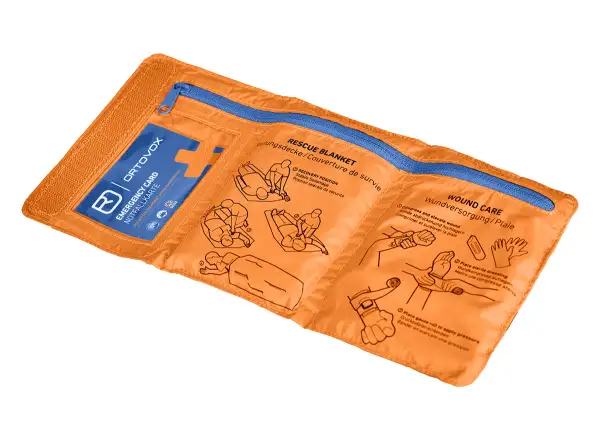 Ortovox First Aid Roll Doc Mini first aid kit Shocking Orange