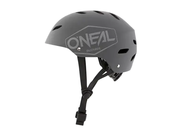 ONeal Dirt Lid Youth Helmet Kids Plain Gray
