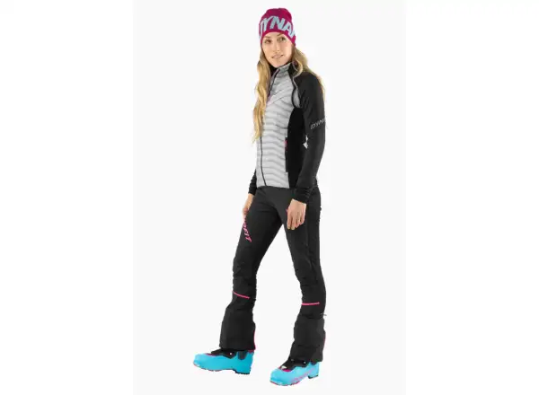 Dynafit Speed Dynastretch women's pants Black Out/Pink Glo