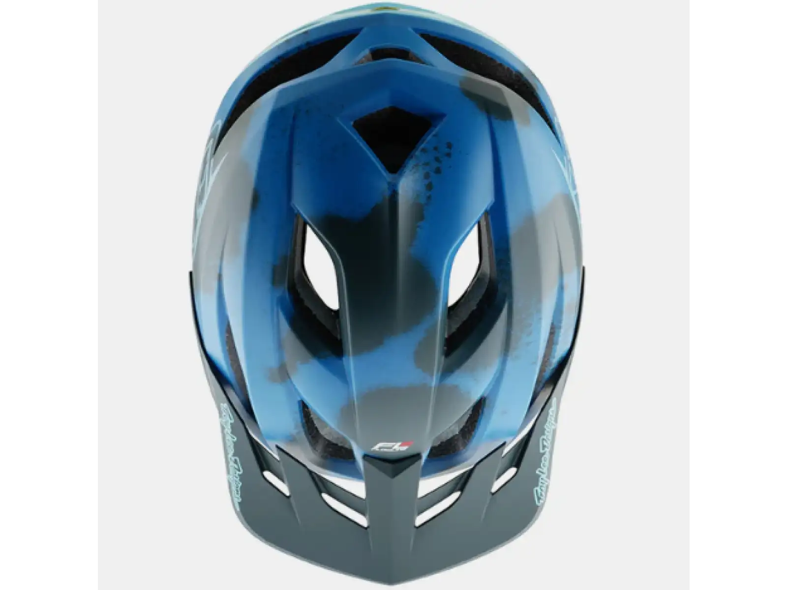 Troy Lee Designs Flowline SE Badge helmet Camo Blue
