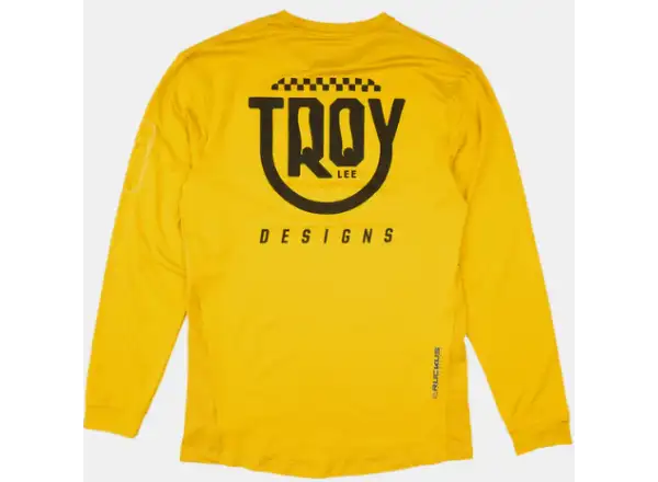 Troy Lee Designs Skyline Ruckus Ride youth jersey long sleeve Eyez Safron