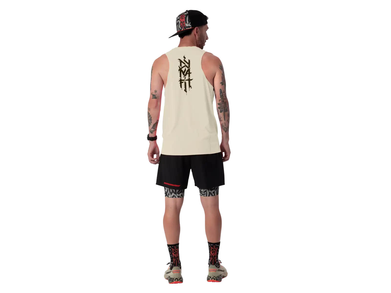 Dynafit Trail men's sleeveless running shirt Overcast