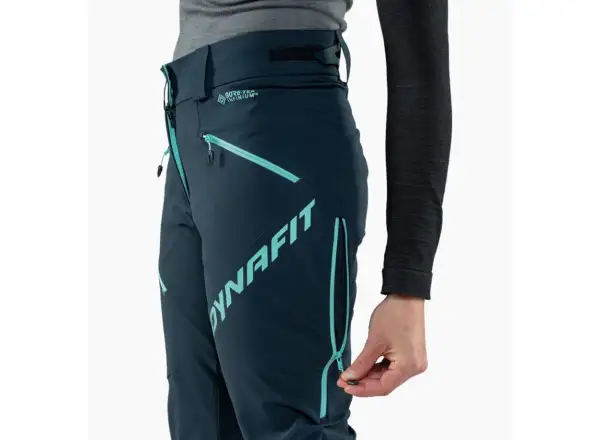 Dynafit Radical Infinium Hybrid women's pants Blueberry/Marine Blue