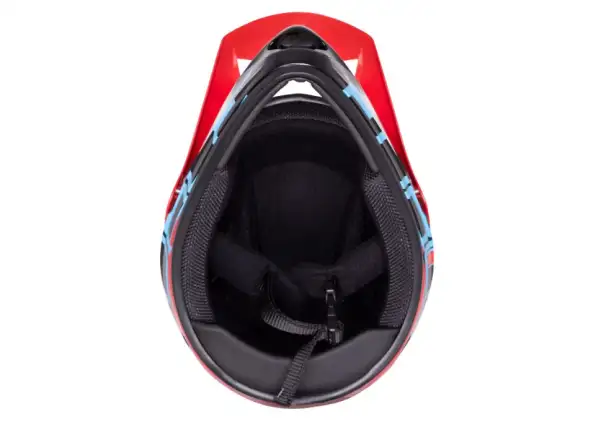 Force Tiger downhill helmet red/black/blue