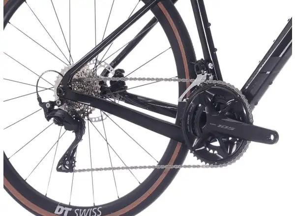Rock Machine Lukk CR 80 gravel bike Gloss Metallic Black