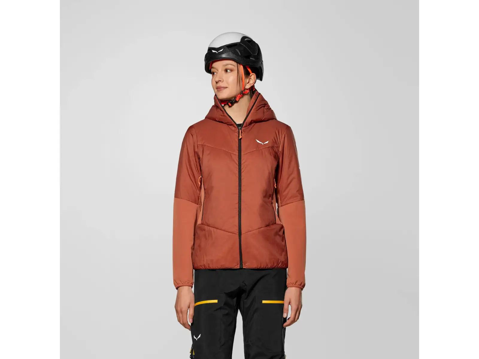 Salewa Ortles Hybrid TirolWool Air women's jacket Etruscan Red