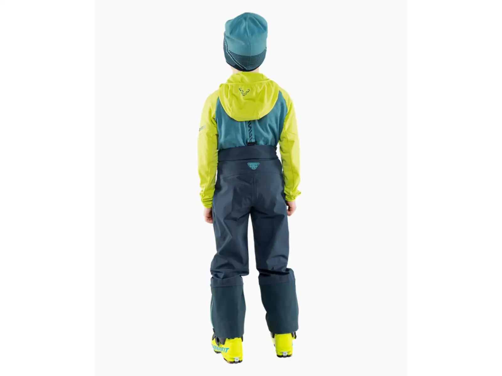 Dynafit Youngstar 3L kids bib pants Blueberry/Storm Blue