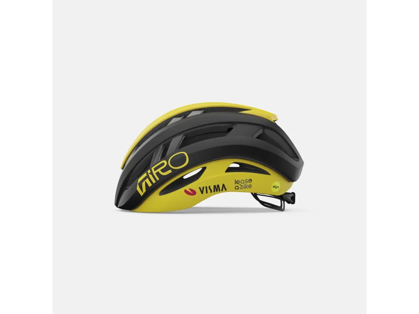 GIRO Aries Spherical helmet Mat Black/Yellow Visma